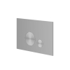 IVY Plaque de commande - 24.4x16x0.3cm - boutons ronds - inox 316 - inox brossé SW1470224