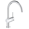GROHE Minta Mitigeur de cuisine - haut - bec rond pivotant - chrome 0442461