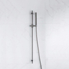 FortiFura Calvi Ensemble de douche avec barre curseur - douchette stylo - flexible en métal - Gunmetal PVD SW1159303