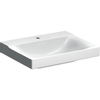Geberit Xeno2 lavabo 60x48x14cm avec trou de robinet sans trop-plein KeraTect blanc SW417549