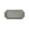 Xenz Sumba ligbad 175x80x45cm met poten zonder afvoer Acryl Cement Mat SW103130 Xenz Sumba ligbad 175x80x45cm met poten zonder afvoer Acryl Cement Mat SW103130