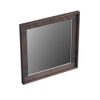 Forzalaqua Reno 2.0 miroir 40x40cm Carré sans éclairage avec cadre Chêne massif Charcoal SW492622