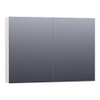 Saniclass Plain Spiegelkast 99x70x15cm Hoogglans Wit SW392996 Saniclass Plain Spiegelkast 99x70x15cm Hoogglans Wit SW392996