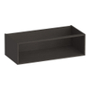 BRAUER Flourish armoire latérale - 99x30x45.5cm - avec 1 compartiment de rangement Bois Anthracite SW1200412