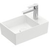 Villeroy & Boch Memento 2.0 fontein onderzijde geslepen 40x26cm zonder overloop 1 kraangat ceramic+ wit SW358471 Villeroy & Boch Memento 2.0 fontein onderzijde geslepen 40x26cm zonder overloop 1 kraangat ceramic+ wit SW358471