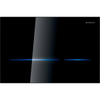 Geberit Sigma 80 touch free sturing 2 knops spoeltechniek voor sigma reservoir UP320 glas/zwart 0700536 Geberit Sigma 80 touch free sturing 2 knops spoeltechniek voor sigma reservoir UP320 glas/zwart 0700536