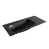 Mondiaz BIG small Urban solid surface inbouw wastafel 100cm links SW428222 Mondiaz BIG small Urban solid surface inbouw wastafel 100cm links SW428222