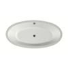Xenz Britt XS vrijstaand bad 170x85x60 bicolor edelweiss/cement met afvoer/overloopcombinatie wit mat SW381387 Xenz Britt XS vrijstaand bad 170x85x60 bicolor edelweiss/cement met afvoer/overloopcombinatie wit mat SW381387