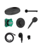 Hansgrohe Pulsify S inbouwdoucheset - 26cm - mat zwart SW1566569