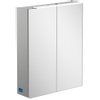 Villeroy en boch My view one spiegelkast 60,7x74,6 cm met 2 deuren met led SW73045 Villeroy en boch My view one spiegelkast 60,7x74,6 cm met 2 deuren met led SW73045