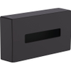 Hansgrohe Addstoris Tissuebox - voor makeup doekjes - mat zwart SW651499