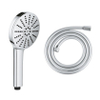 GROHE Vitalio Joy Douchette à main - ronde - 3 types de jets - flexible de douche Silverflex - 175cm - chrome SW1565489