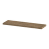INK 35d étagère murale - 120x35x3.5cm - bord avant chanfreiné - pour niche - MFC Chêne naturel SW493814