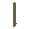 Hotbath Cobber Afbouwdeel inbouwthermostaat - met 3 pushbuttons verticale plaatsing - geborsteld messing goud SW229960