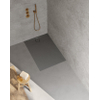 Riho Nuvia Douchevloer - 120x80cm - antibacterieel - purite - stone grey SW1585120