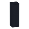 BRAUER Adore Wavy armoire haute 120 avec 1 porte sans poignée ouvrant vers la droite mat noir SW1208843