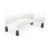 Villeroy & Boch Toebehoren kunststof badpoten set a - 2 stuks - mat wit 0949639