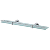 Haceka Kosmos Étagère - 60x12cm - verre - chrome SW653948
