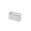INK Wastafelonderkast - 120x45x65cm - 2 lades - greeploos - MDF lak - Hoogglans wit SW693374
