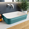 Mondiaz Arvo waskom 55x38x13cm rechthoek opbouw Solid Surface Smag/Talc SW643572 Mondiaz Arvo waskom 55x38x13cm rechthoek opbouw Solid Surface Smag/Talc SW643572