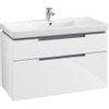 Villeroy & boch Subway 2.0 wastafelonderkast 98.7x59x44.9cm glossy white SW118770 Villeroy & boch Subway 2.0 wastafelonderkast 98.7x59x44.9cm glossy white SW118770