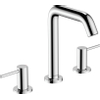 Hansgrohe Tecturis s Wastafelkraan - mengkraan - rond - 15.6cm uitloop - 3-gats - hoogglans chroom SW918664