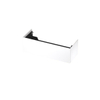 INK Wastafelonderkast - 120x45x37.6cm - 1 lade - push to open - met recht opdekfront - MDF lak - Mat wit SW439257
