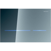 Geberit Sigma80 bedieningplaat, 2-toets spoeling frontbediening voor toilet 24.7x16.4cm zwart SW64082 Geberit Sigma80 bedieningplaat, 2-toets spoeling frontbediening voor toilet 24.7x16.4cm zwart SW64082