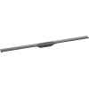 Hansgrohe RainDrain Flex Douchegoot - 120cm - inkortbaar - brushed black chrome SW1590351