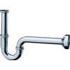 Hansgrohe Sifon 1.1/4inch avec rosace incluant tube mural Laiton Chrome SW116452