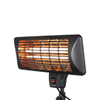 Eurom Chauffage de terrasse Q-time 2000 Patioheater 2000 watt noir SW539123
