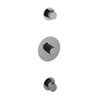 Hotbath Cobber afbouwdeel 007 zwart chroom SW73622 Hotbath Cobber afbouwdeel 007 zwart chroom SW73622
