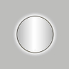 Best Design Moya Venetië miroir rond Gunmetal incl. éclairage LED Ø 60 cm SW373293