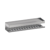 Brauer Etagère de douche - 40x10cm - Inox brossé SW1102523