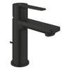 GROHE Lineare New wastafelkraan - xs-size - met waste - mat zwart SW1477570