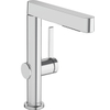 Hansgrohe Finoris Wastafelkraan - 230 - 2jet - met uittrekbare vuistdouche - met afvoerplug - hoogglans chroom SW651074