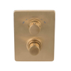 Van Heck Country Inbouwthermostaat Geborsteld Nikkel SW333429 Van Heck Country Inbouwthermostaat Geborsteld Nikkel SW333429