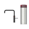 Quooker Fusion Square kokendwaterkraan - draaibare uitloop - PRO3 reservoir - Warm / kokend water - Zwart SW99147