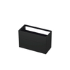 INK Meuble sous lavabo - 100x45x65cm - 2 tiroirs - push to open - avec façades rapportées droites - laque MDF - anthracite mat SW352494