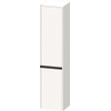 Duravit Ketho.2 Hoge kast - met 2 deuren - 40x176x36cm links - met tip onwit - supermat wit SW772172