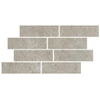Ceralto Tesselo Soft Decor-strip - 24x40cm - 10.0mm - gerectificeerd - Argento SW497267