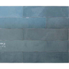 SAMPLE Ceralto Tavola Core Wandtegel 6x25cm 10mm witte scherf Turquoise SW912234