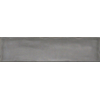 Terravito Corvato wandtegel - 7.5x30cm - 8.5mm - Rechthoek - Overig - glans zwart SW1390009