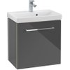 Villeroy en boch Avento wastafelonderkast 512x520x348 1xdeur scharn.rechts crystal grey SW59883 Villeroy en boch Avento wastafelonderkast 512x520x348 1xdeur scharn.rechts crystal grey SW59883