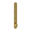 Hotbath Cobber Afbouwdeel inbouwthermostaat - met 3 pushbuttons verticale plaatsing geborsteld messing - PVD - (goud) SW229969