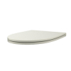 QeramiQ Élan Abattant de toilette - fermeture amortie - déclipsable - slim - blanc mat SW1467742