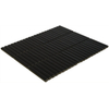 La Mosaic Factory Sevilla carreau mosaïque - 28.2x30.8cm - carrelage mural et de sol - Rectangulaire - Porcelaine Noir Mat SW524001