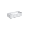 Riho Catching waves Tiny Wash Lave-mains - 1 trou de robinet gauche - vasque à poser droite - mat blanc SW1185424