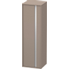 Duravit Ketho badkamerkast 40x36x132cm 1 deur Standaard greep Basalt 0296468 Duravit Ketho badkamerkast 40x36x132cm 1 deur Standaard greep Basalt 0296468