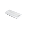 INK Faktor lavabo - 100x45x1.5cm - 1 bassin - 0 trous de robinetterie - polystone blanc mat SW207258